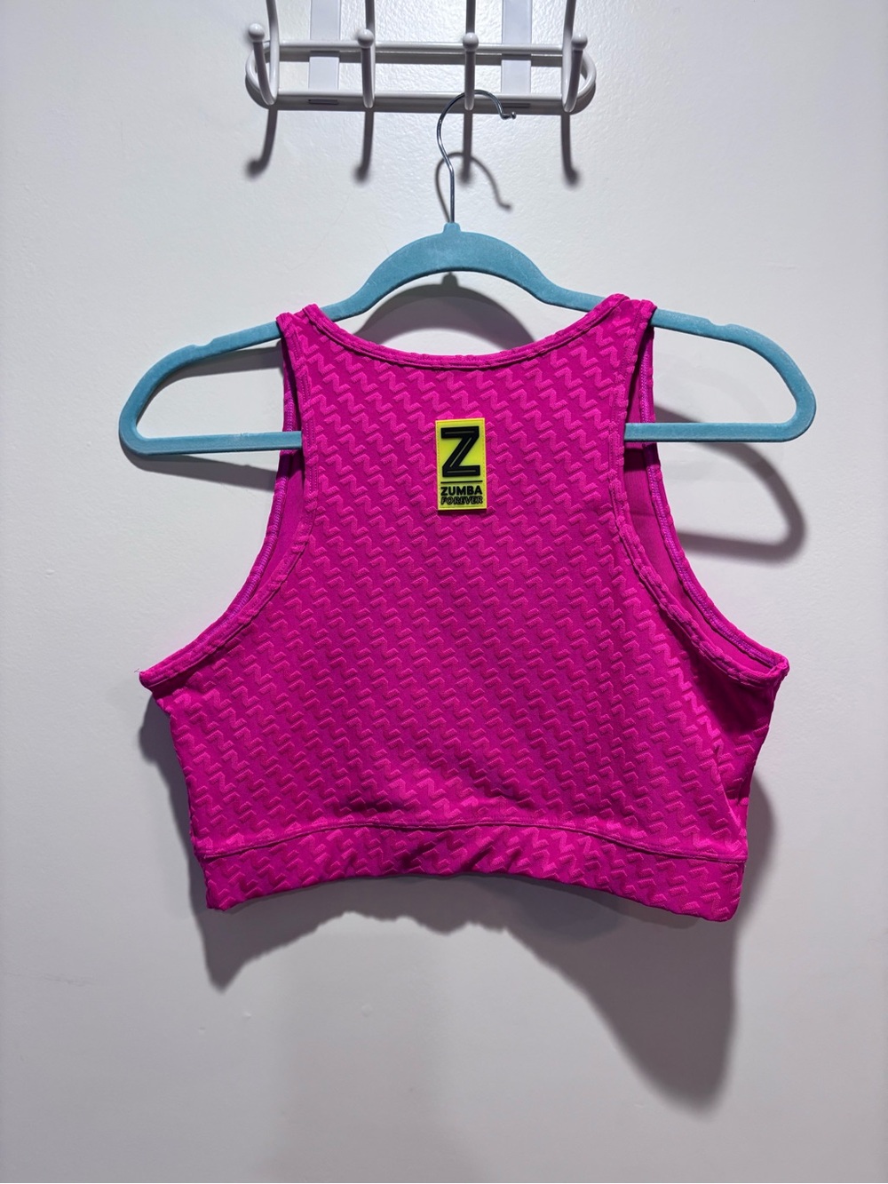 Zumba cropped tank